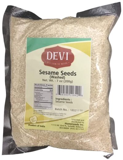 Devi Sesame Seeds White 200gm
