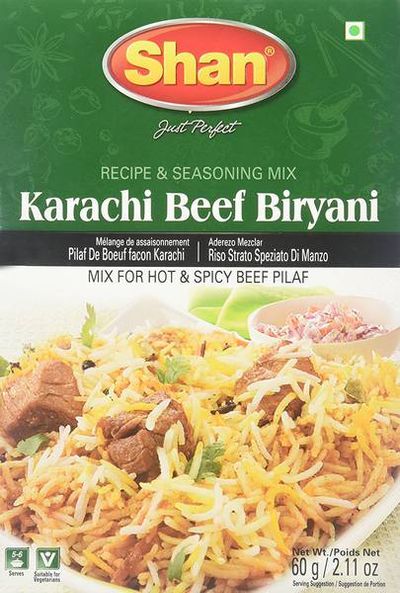 Shan Karachi Beef Biryani Masala Spice Mix