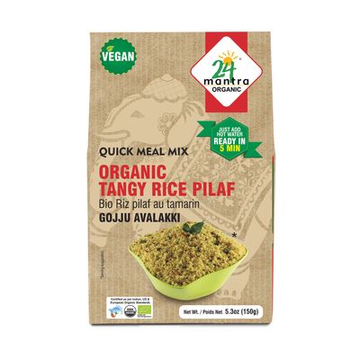 24 Mantra Organic Tangy Rice Pilaf Mix 150gm