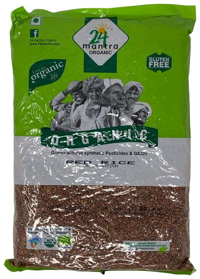 24 Mantra Organic Red Rice 4LB