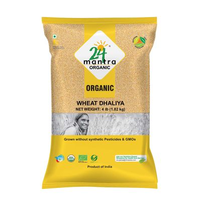 24 Mantra Organic Wheat Dalia Dhaliya 4LB