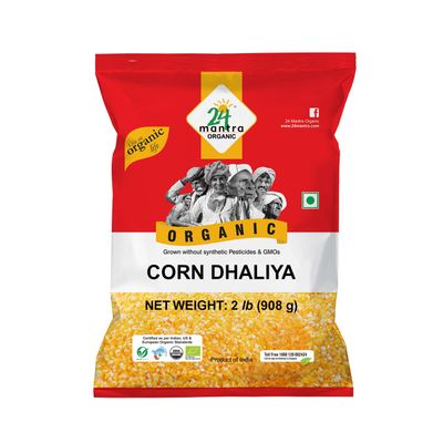 24 Mantra Organic Corn Dalia Dhaliya