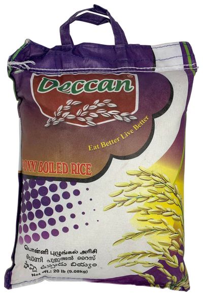 Deccan Ponni Boiled Rice 20LB