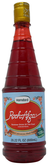 Hamdard Rooh Afza Rose Syrup (From Pakistan) 800ml