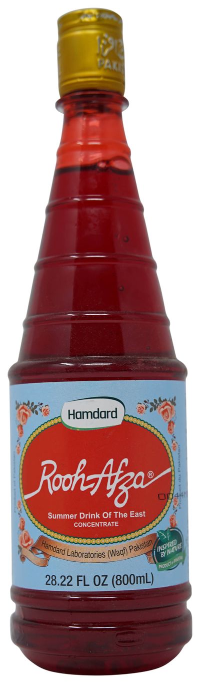 Hamdard Rooh Afza Rose Syrup (From Pakistan) 800ml