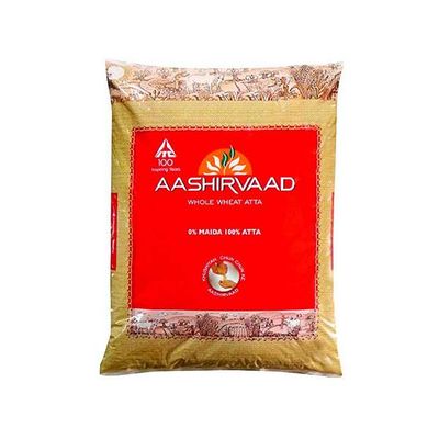 Aashirvaad 100% Whole Wheat Atta 20LB