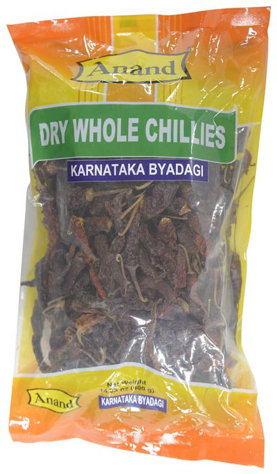 Anand Byadgi Byadagi Dried Dry Red Chilies Whole 400gm