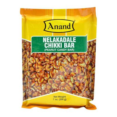 Anand Nelakadale Chikki Bar (Peanut Candy) 200gm