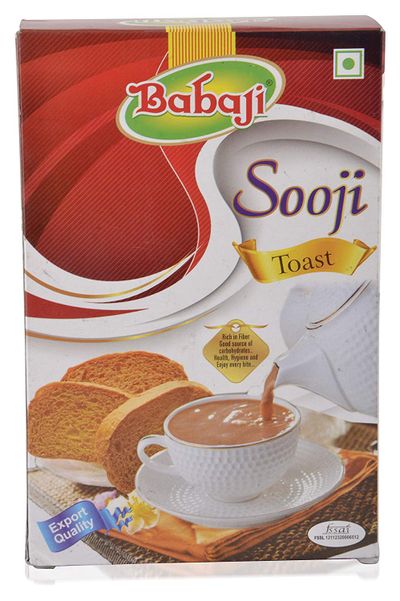 Babaji Sooji Rusk Toasts 300gm