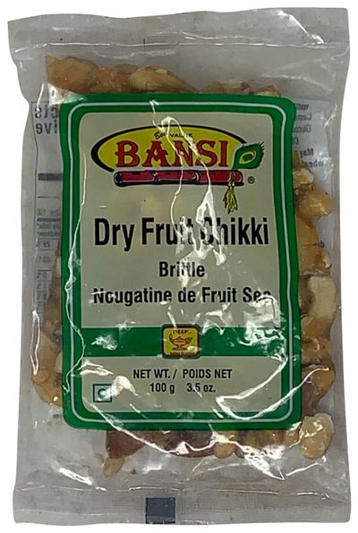 Bansi Dry Fruit Chikki 100gm