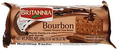 Britannia Bourbon Biscuits 3.52Oz