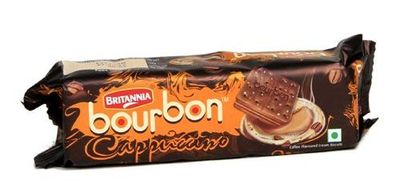 Britannia Bourbon Biscuits Cappuccino 100gm