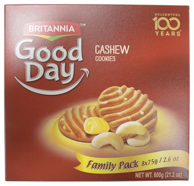 Britannia Good Day Cashews Biscuits Family Pack 600gm