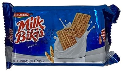 Britannia Milk Bikis Biscuits 3.17oz