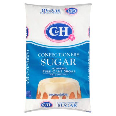 C&H Pure Cane Sugar Confectioners Powdered 2LB