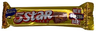 Cadbury 5 Star Softer Bar 43gm