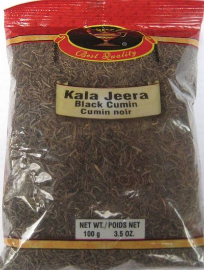 Deep Black Cumin Seeds (Kala Jeera) Shah Jeera 100gm