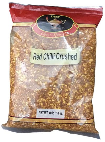 Deep Crushed Red Chili Flakes 400gm