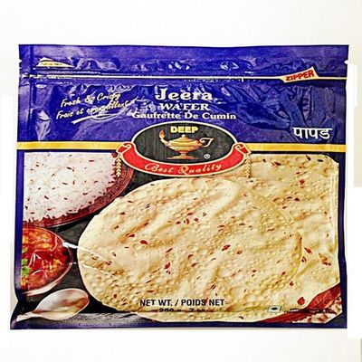 Deep Jeera (Cumin) Wafers Papad 200gm