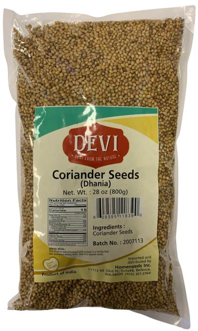 Devi Coriander Seeds 800gm