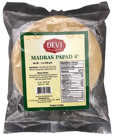 Devi Madras Papad 200gm