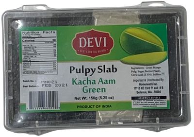 Devi Pulpy Slab Kacha Aam Green 150gm