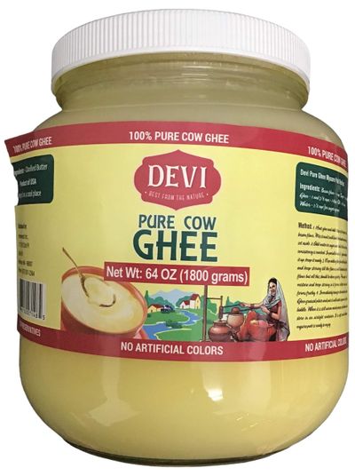 Devi Pure Cow Ghee 64oz