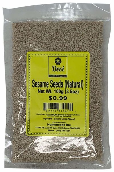 Devi Sesame Seeds Natural 100gm