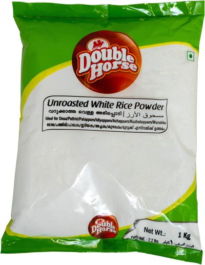 Double Horse Unroasted White Rice Powder 1KG