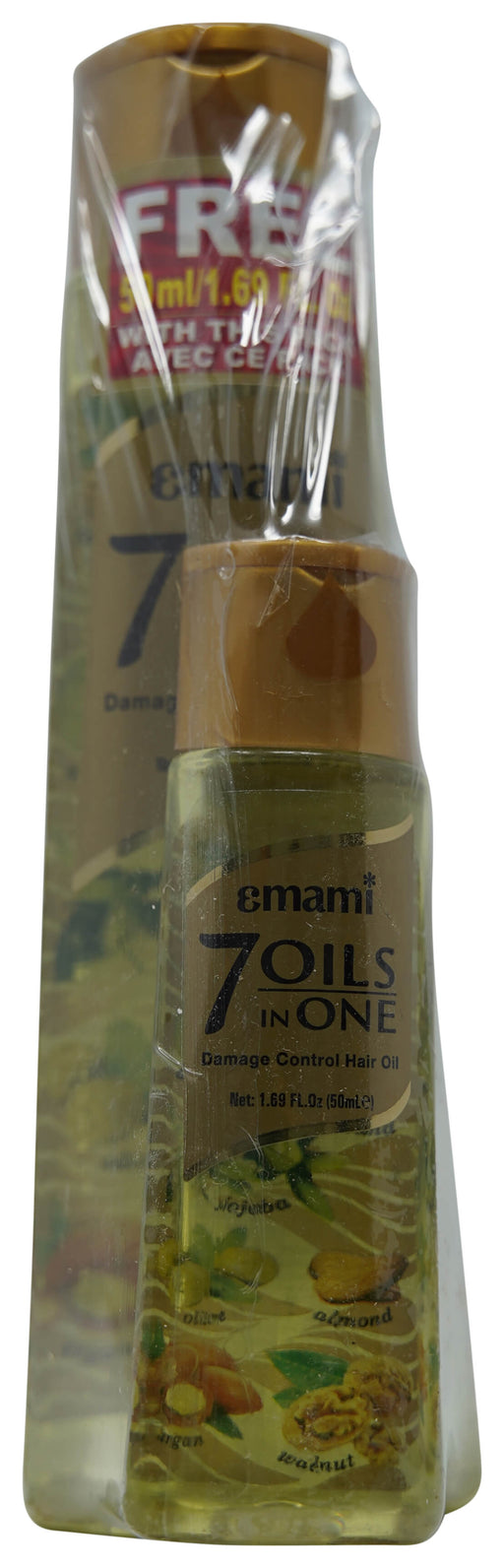 Emami 7 Oils In One Non Sticky Hair Oil Strong Inside, Set Outside 200ml