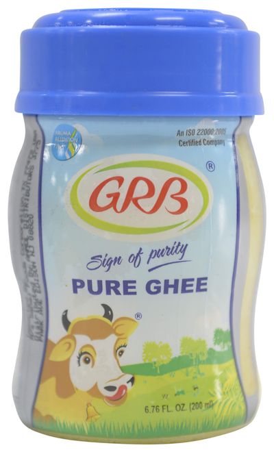 GRB Ghee (Purified Butter) 200ml
