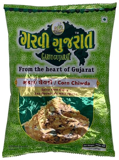 Garvi Gujarat Corn Chiwda Chivda 285gm