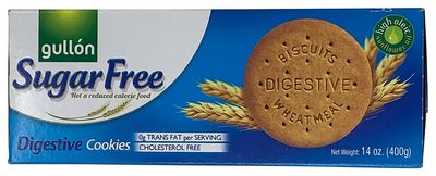 Gullon Sugar Free Digestive Biscuits Cookies 400gm