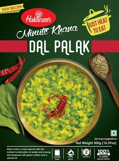 Haldiram's Minute Khana Dal Palak