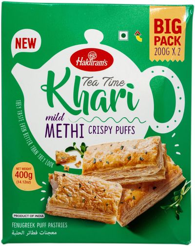 Haldiram's Tea Time Khari Methi 400gm