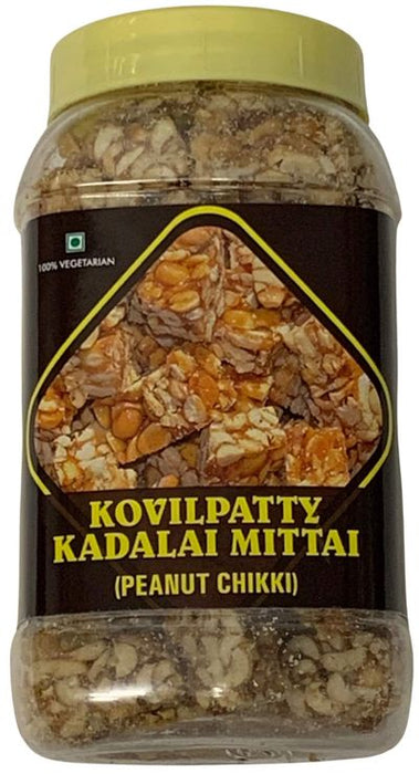 Kovilpatty Kadalai Mittai Peanut Chikki 250gm