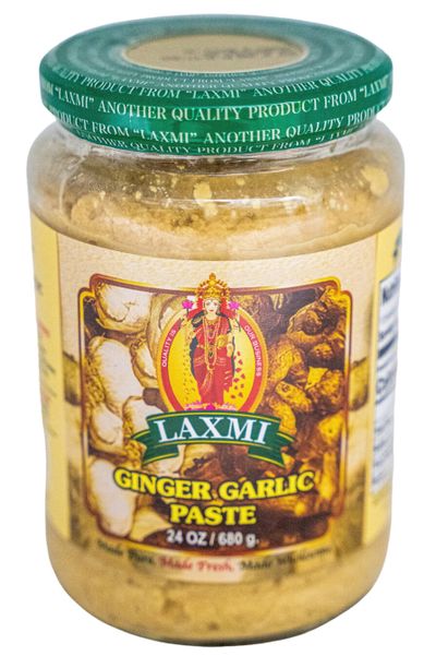 Laxmi Ginger & Garlic Paste 24 Oz