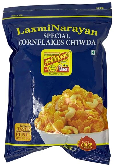 Laxmi Narayan Best Corn Flakes Chiwda 400gm