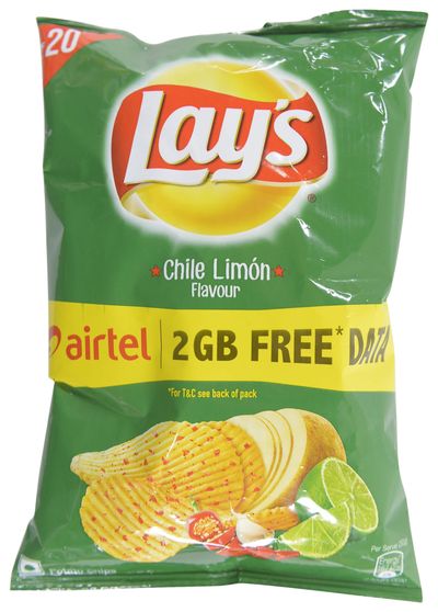 Lay's (Lays) Chile Limon Flavor 52gm