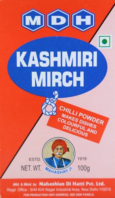 MDH Kashmiri Mirch Red Chili Powder