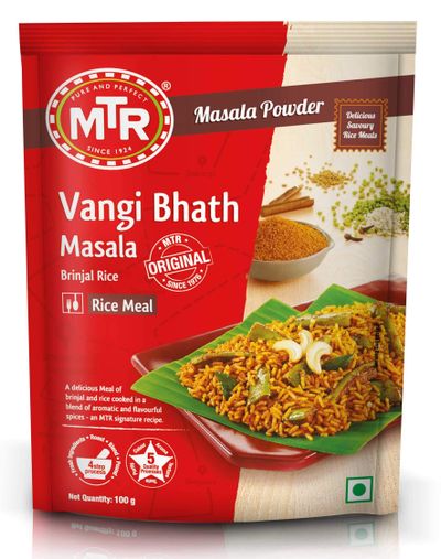 MTR Vangi Bhath (Brinjal Rice) Powder 100gm