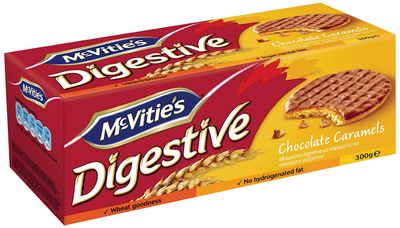 McVitie's Digestive Biscuits Chocolate Caramels 300gm