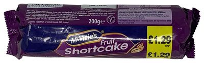 McVitie's Fruit Shortcake Biscuits 200gm