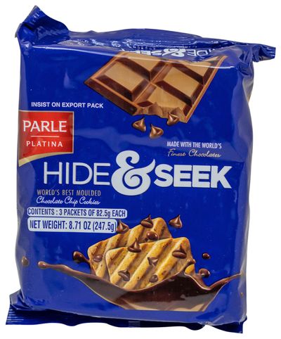 Parle Hide & Seek Chocolate Chip Value Pack 247gm