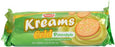 Parle Kreams Gold Pineapple Biscuits 66.72gm