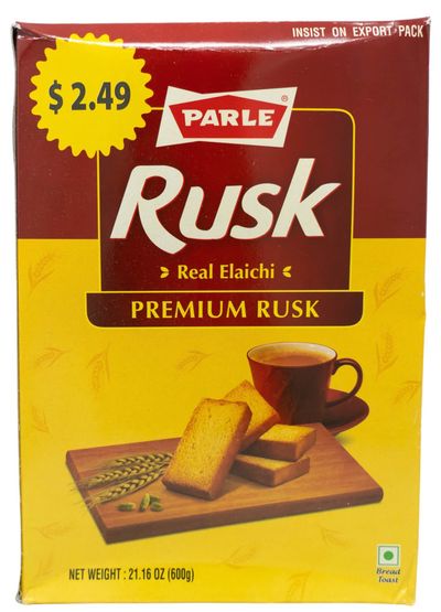 Parle Premium Elaichi Rusk 600gm