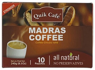 Quik Cafe All Natural Madras Instant Coffee