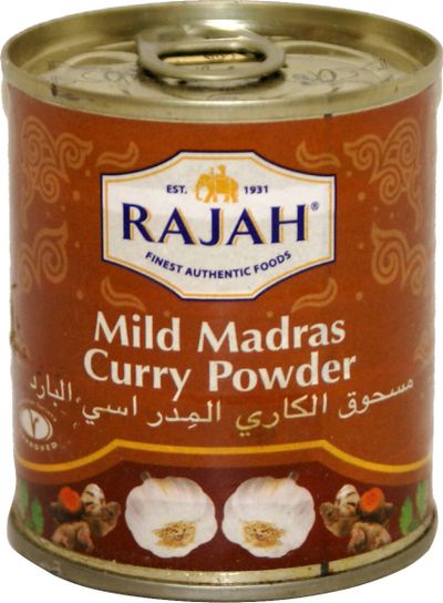 Rajah Mild Madras Curry Powder 100gm