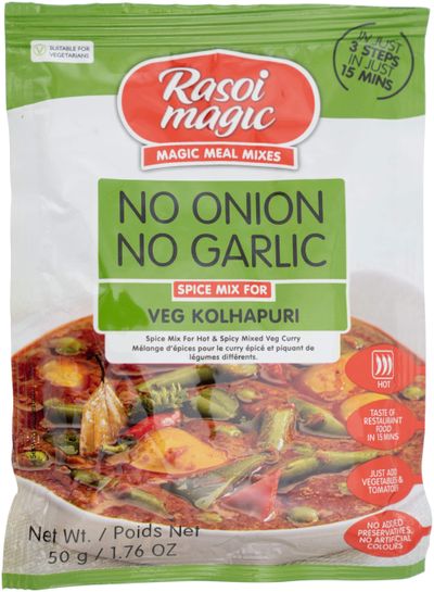 Rasoi Magic Veg Kolhapuri No Onion No Garlic Spice Mix 50gm