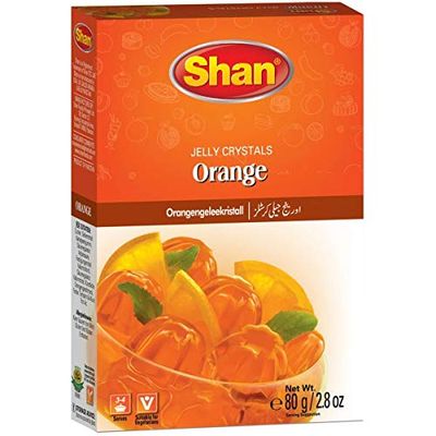 Shan Orange Jelly Crystals 80gm